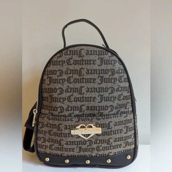 Juicy Couture Nylon Backpack in Black